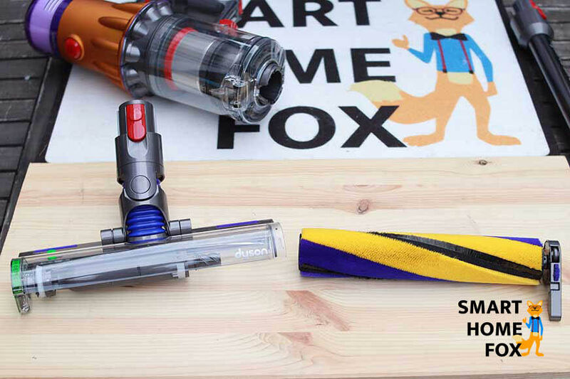 nettoyage brosse dyson v12